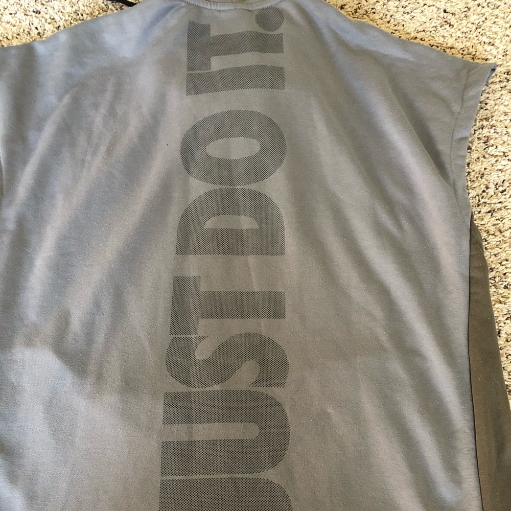 Nike short sleeve hoodie